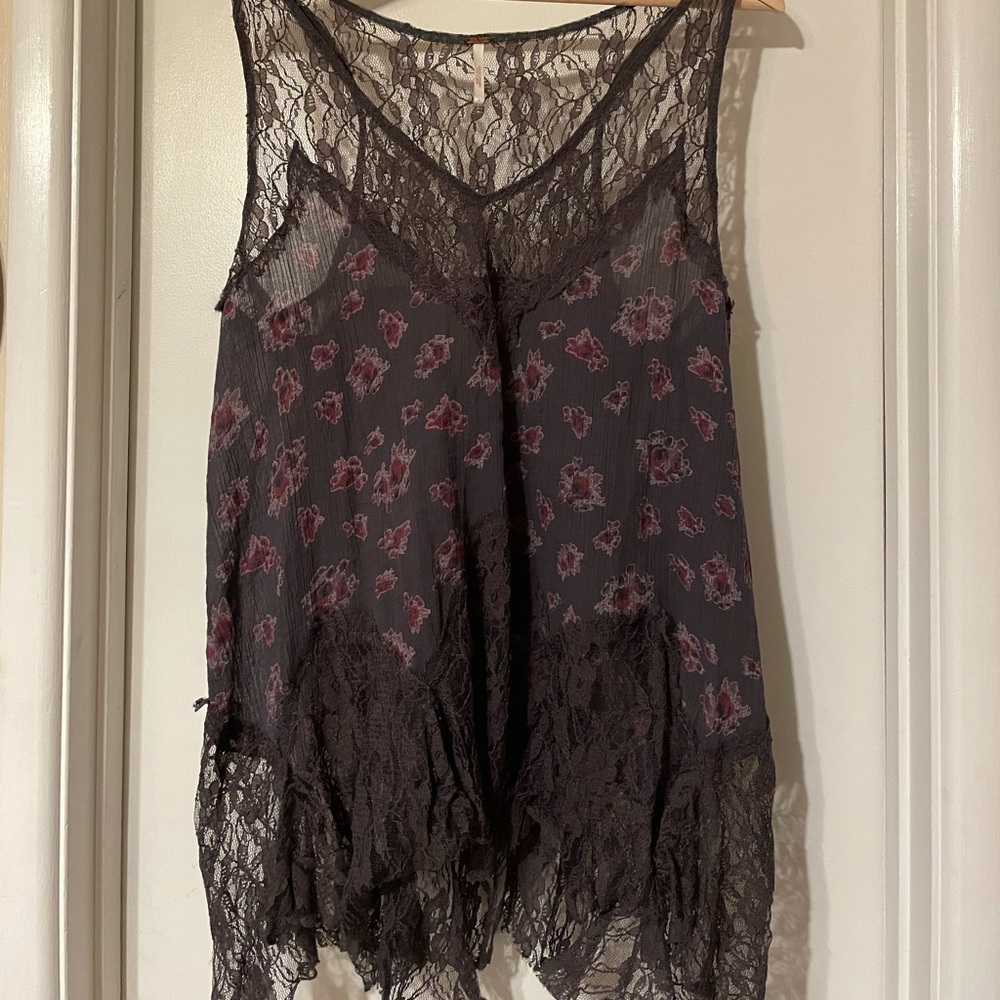 Free people lace top